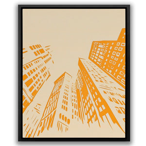 Tall Skyscrapers - Luxury Wall Art