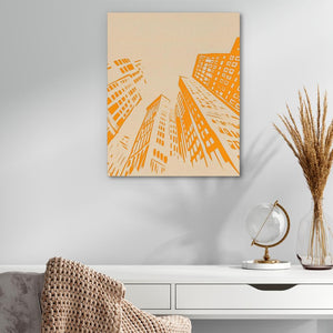 Tall Skyscrapers - Luxury Wall Art