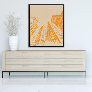 Tall Skyscrapers - Luxury Wall Art