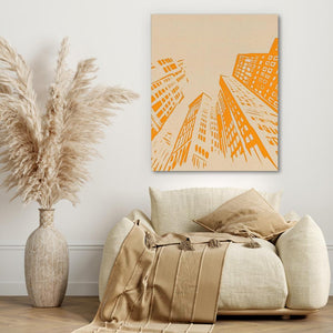 Tall Skyscrapers - Luxury Wall Art