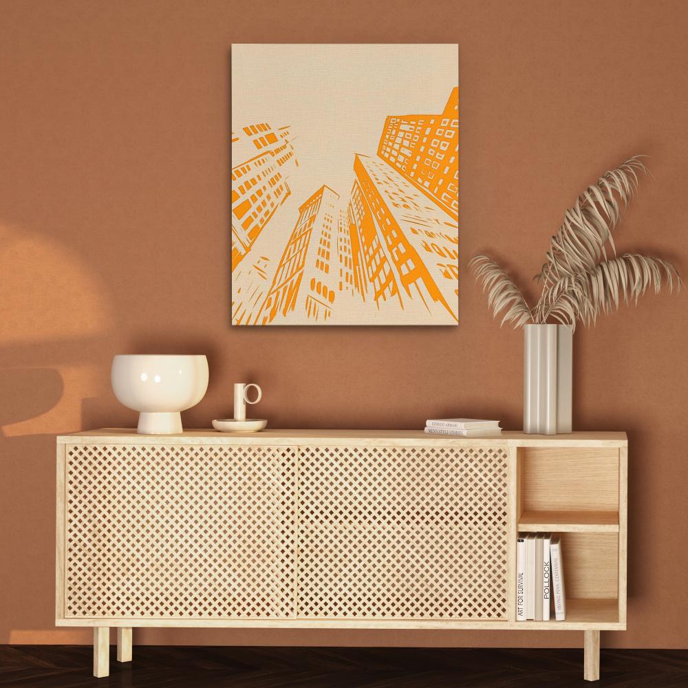 Tall Skyscrapers - Luxury Wall Art
