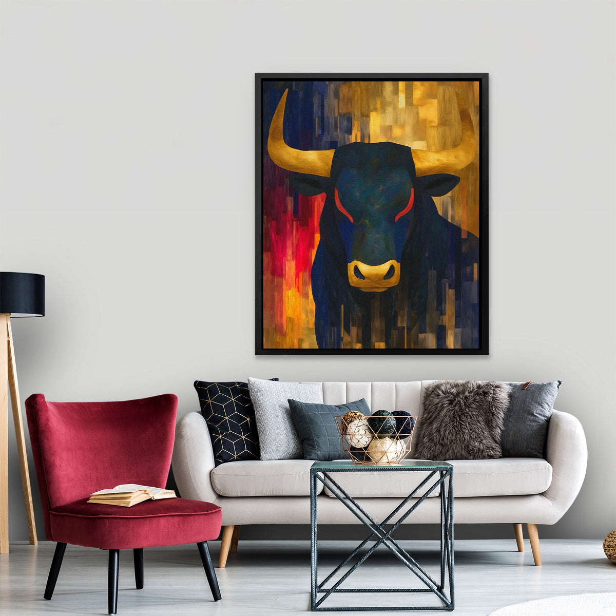 Taurus Electric Storm - Luxury Wall Art