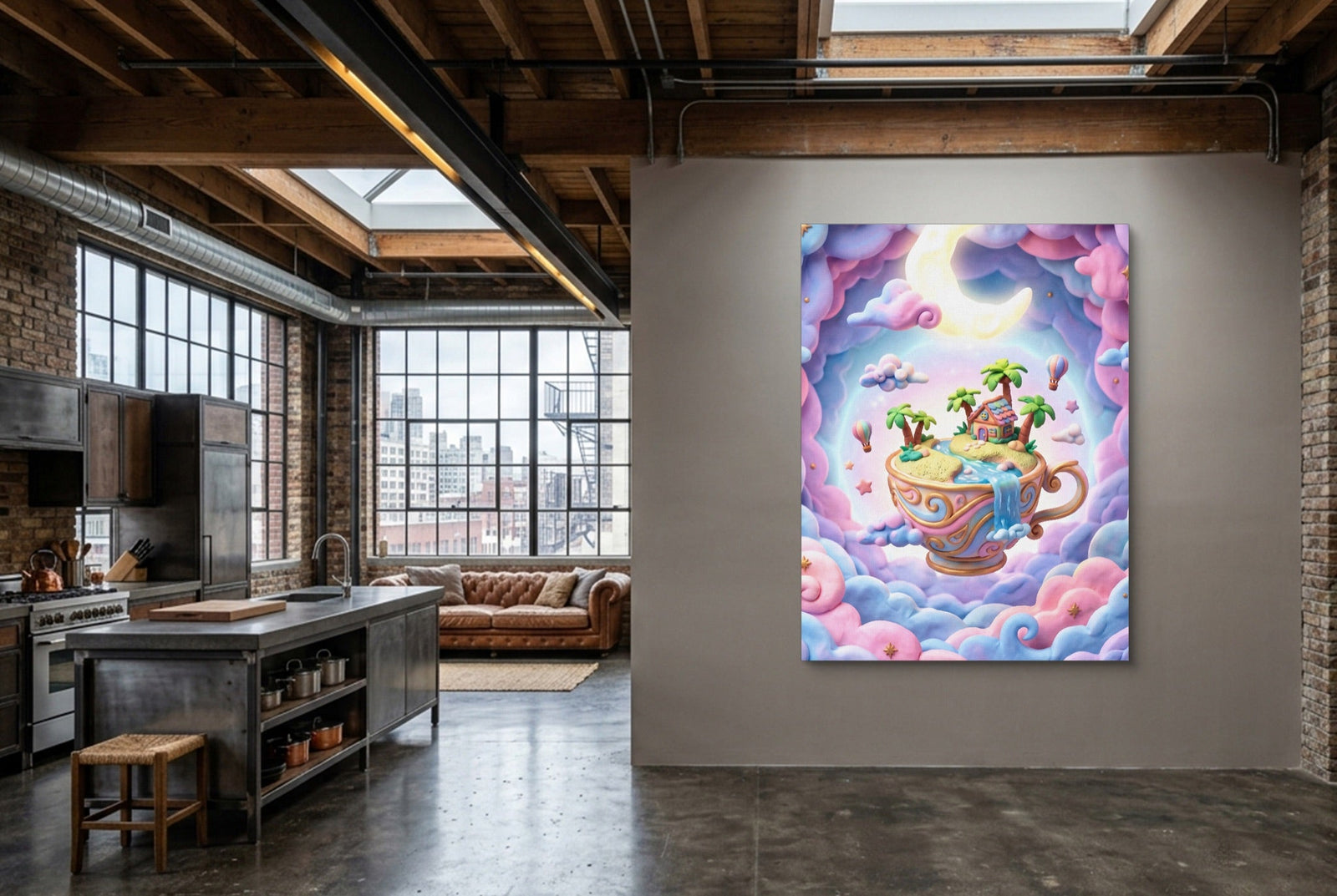 Teacup Island Vista - Luxury Wall Art