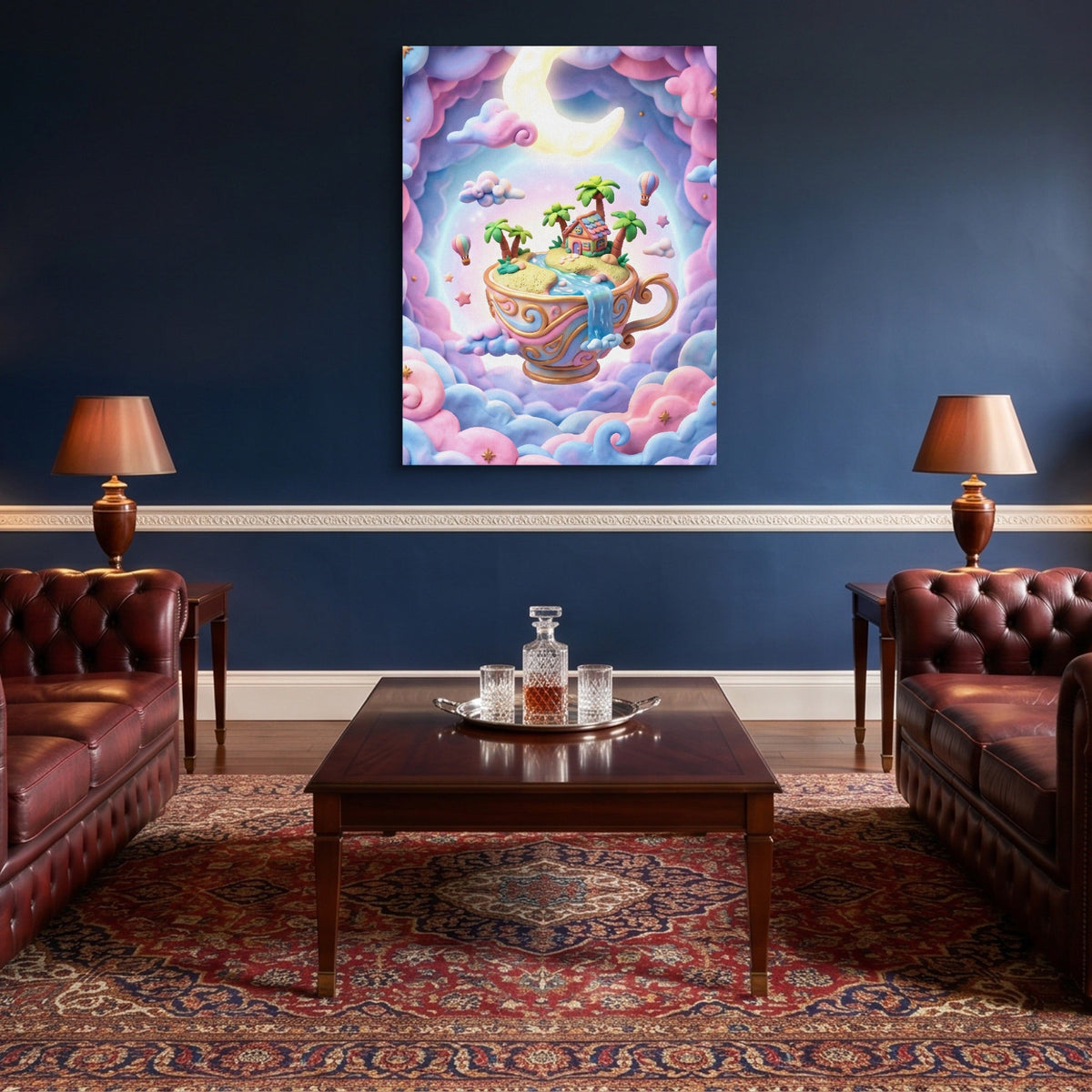 Teacup Island Vista - Luxury Wall Art