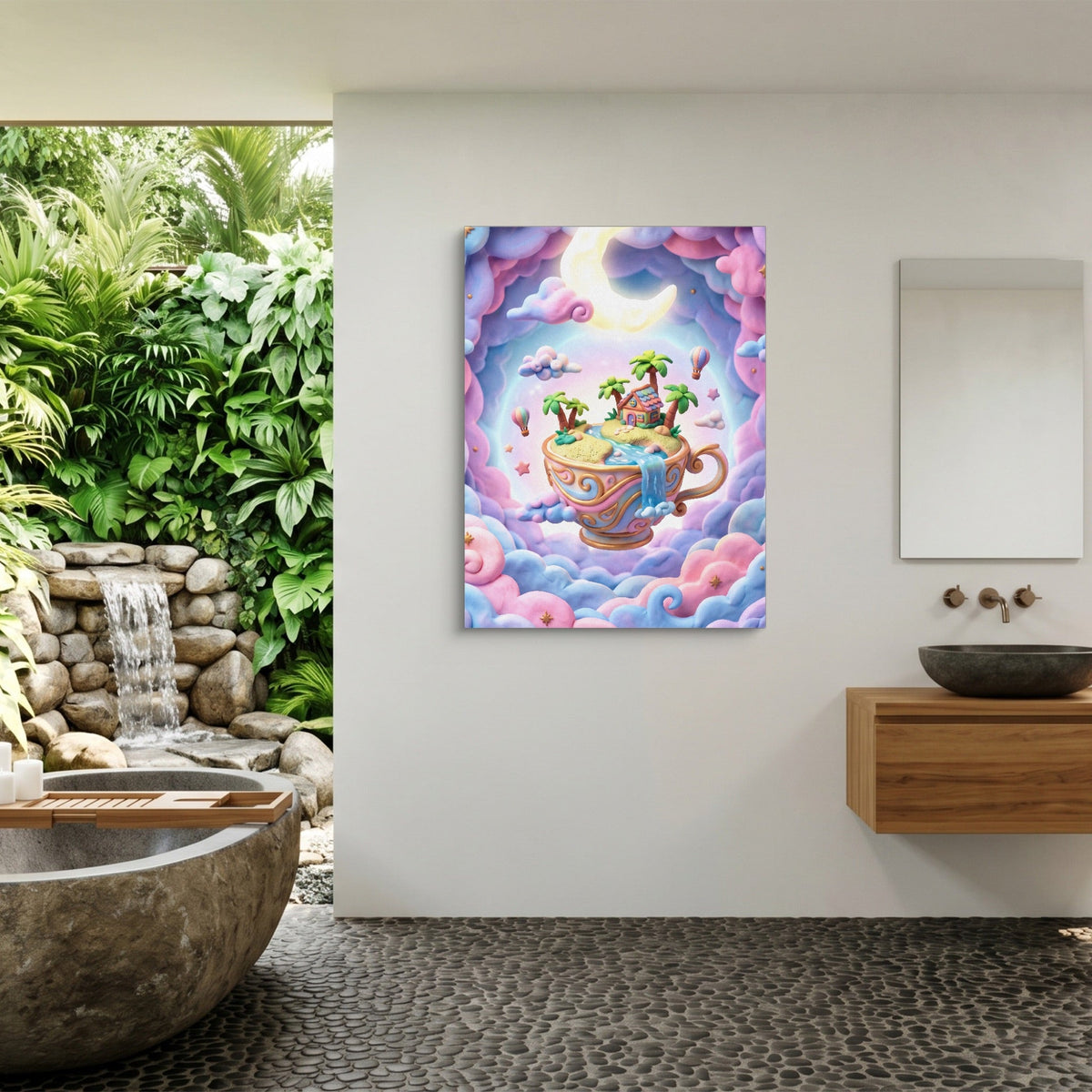 Teacup Island Vista - Luxury Wall Art