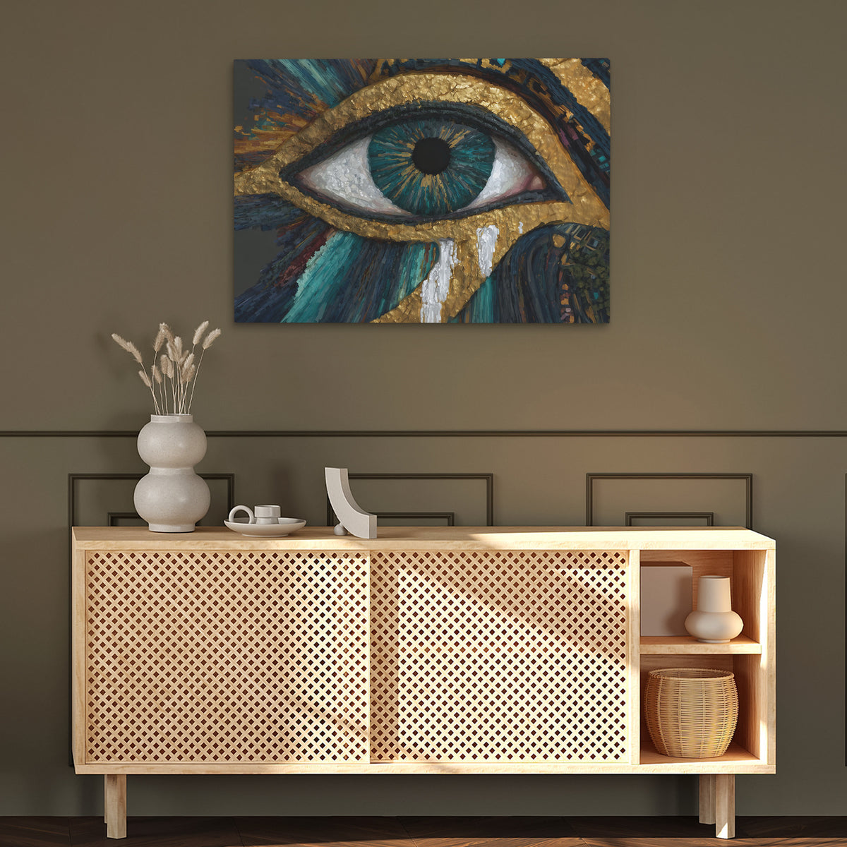 Tears of Gold - Luxury Wall Art