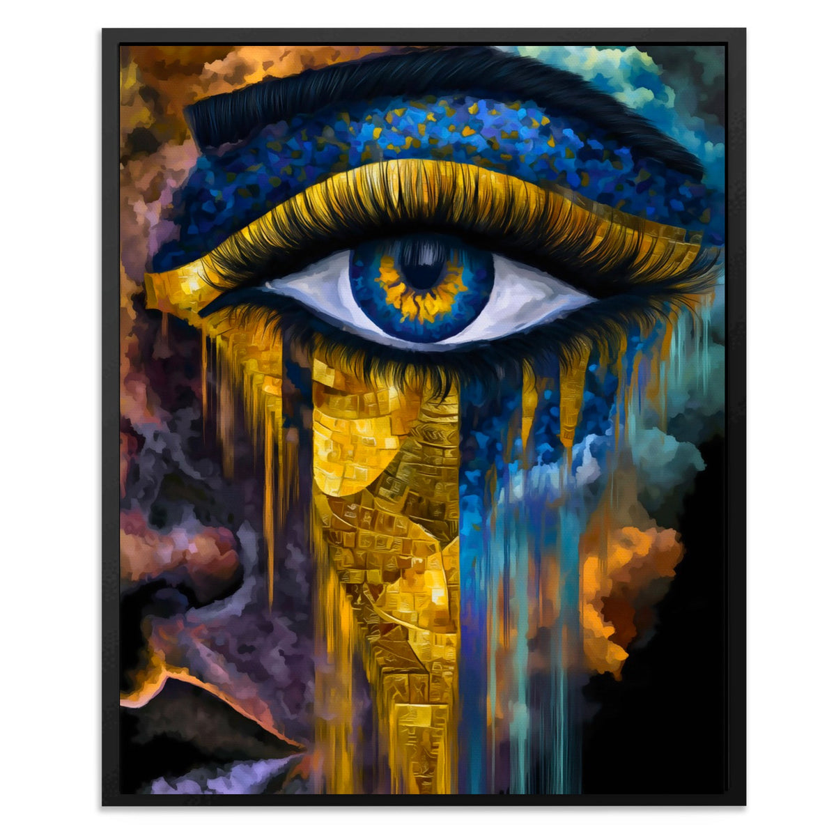 Tears of Hieroglyphs - Luxury Wall Art
