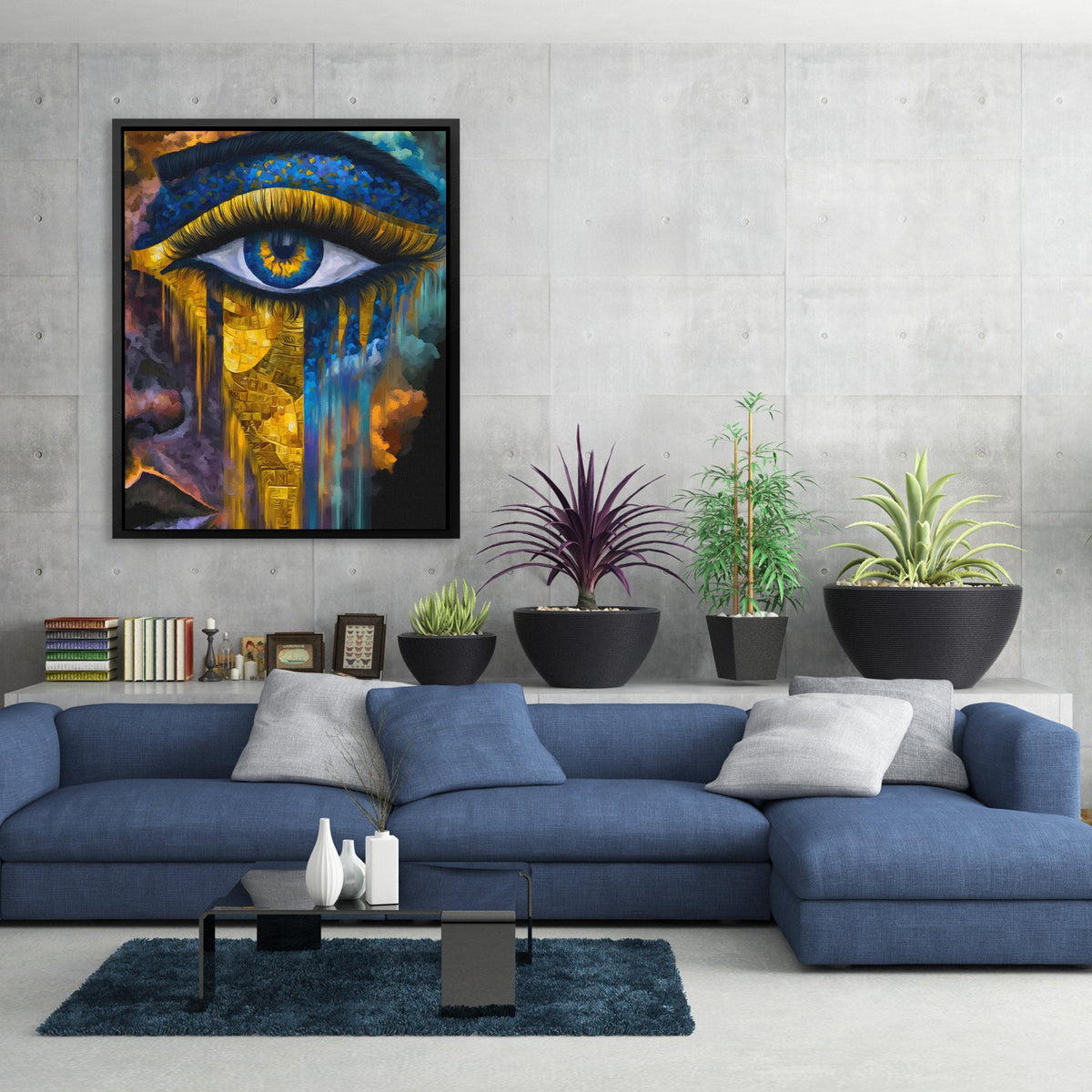 Tears of Hieroglyphs - Luxury Wall Art