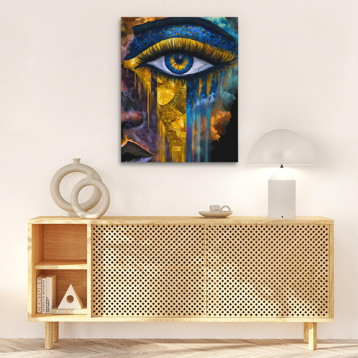 Tears of Hieroglyphs - Luxury Wall Art