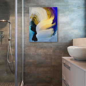 Tempest's Golden Wings - Luxury Wall Art