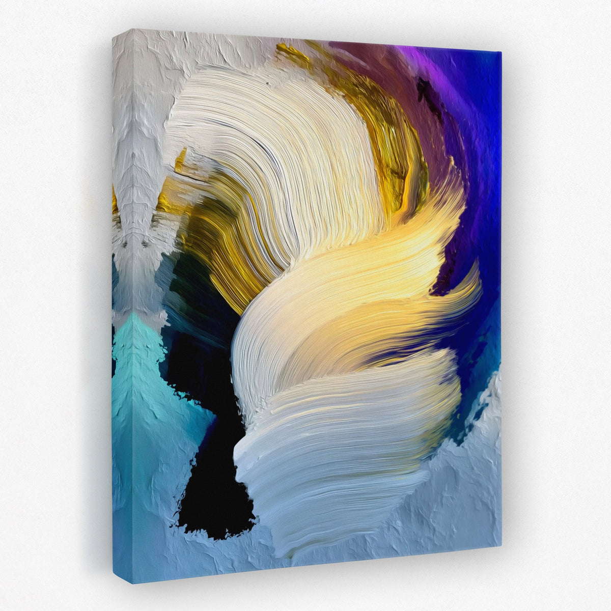 Tempest's Golden Wings - Luxury Wall Art