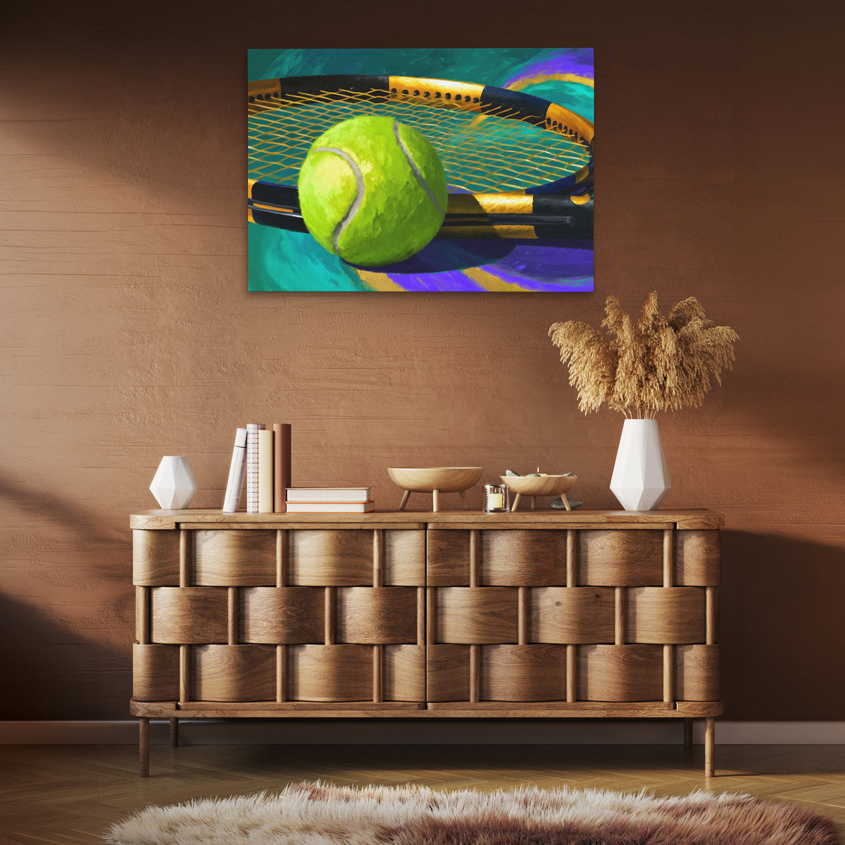 Tennis Ball Velocity - Luxury Wall Art