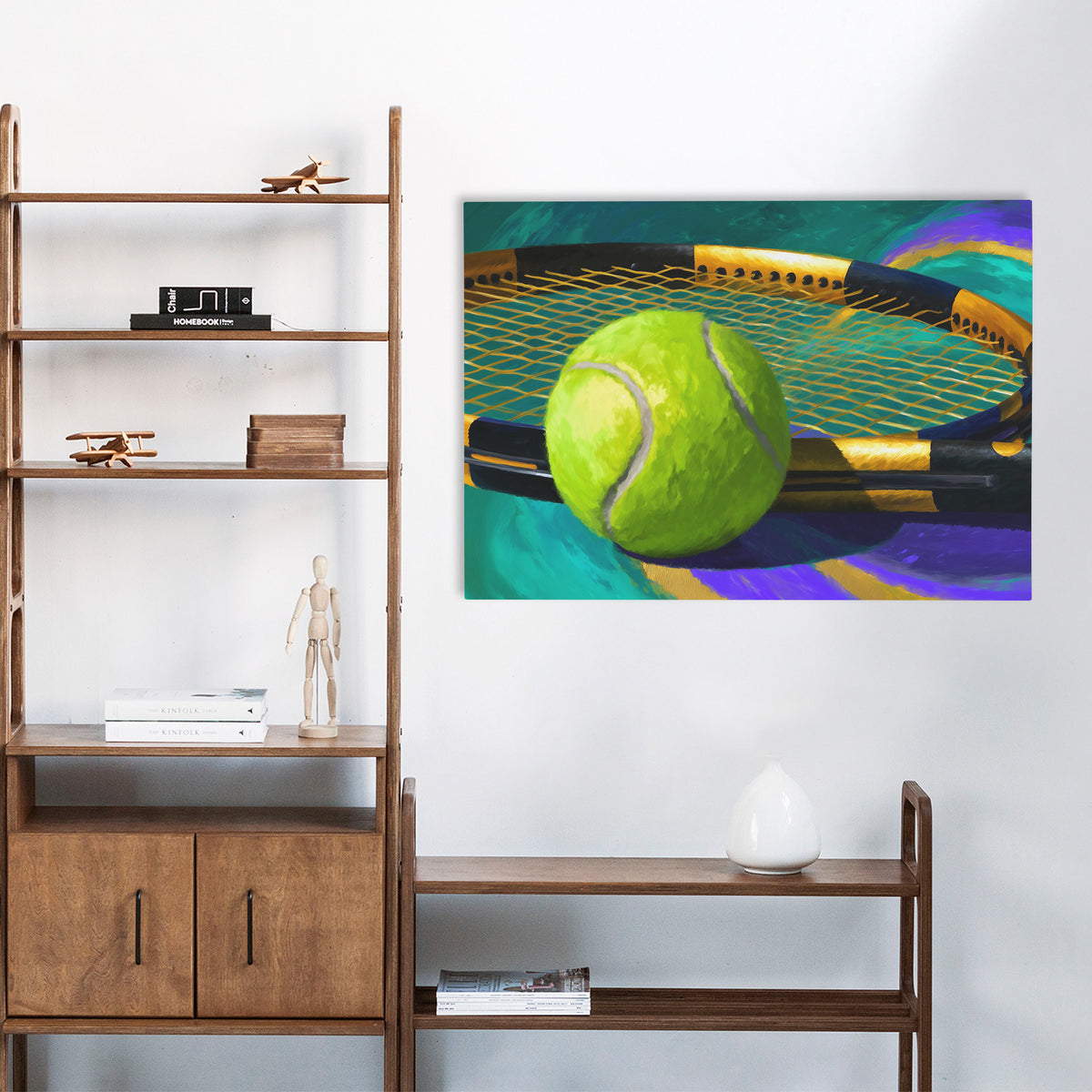 Tennis Ball Velocity - Luxury Wall Art