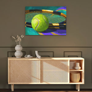 Tennis Ball Velocity - Luxury Wall Art