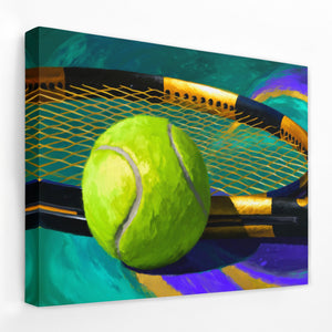 Tennis Ball Velocity - Luxury Wall Art