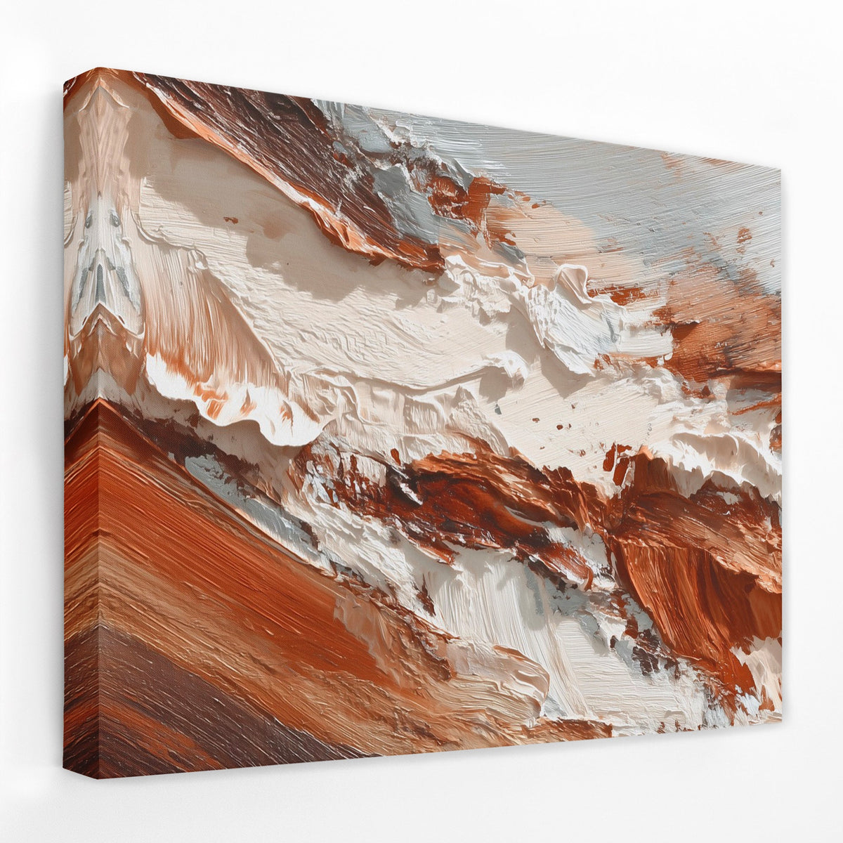Terracotta Turbulence - Luxury Wall Art