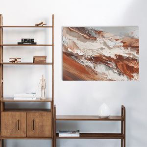 Terracotta Turbulence - Luxury Wall Art