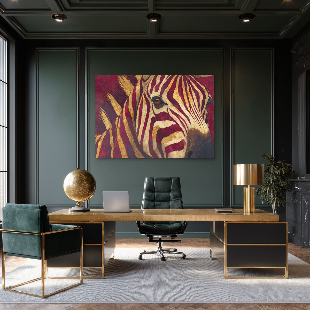 Tessellated Watcher - Luxury Wall Art