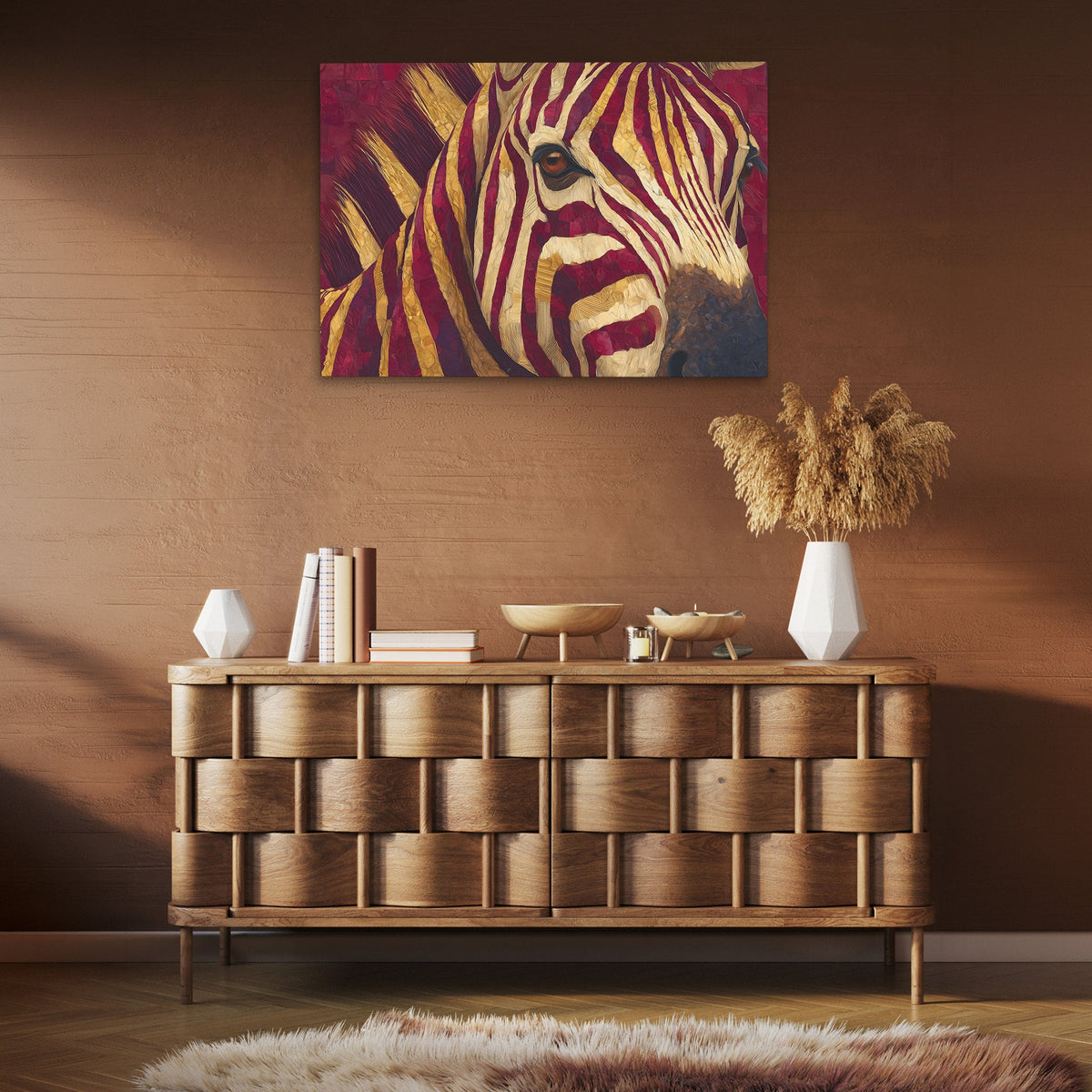 Tessellated Watcher - Luxury Wall Art