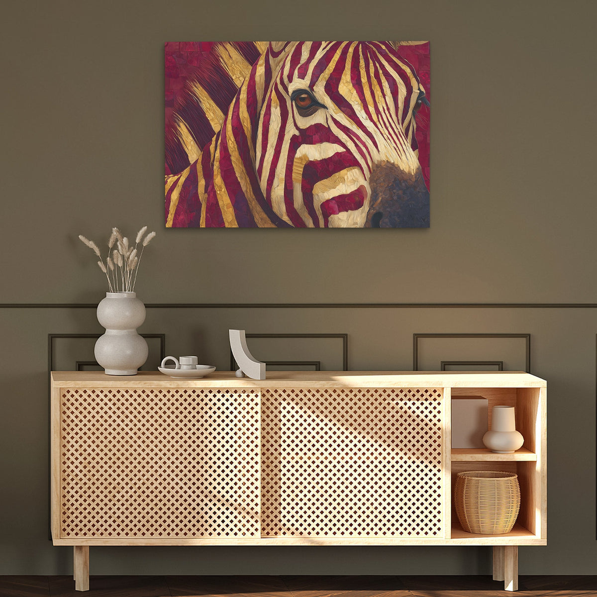 Tessellated Watcher - Luxury Wall Art