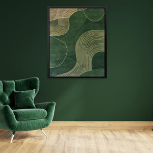 Textured Greens - Luxury Wall Art