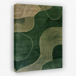 Textured Greens - Luxury Wall Art