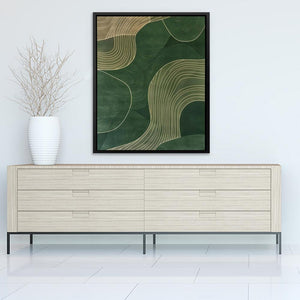 Textured Greens - Luxury Wall Art