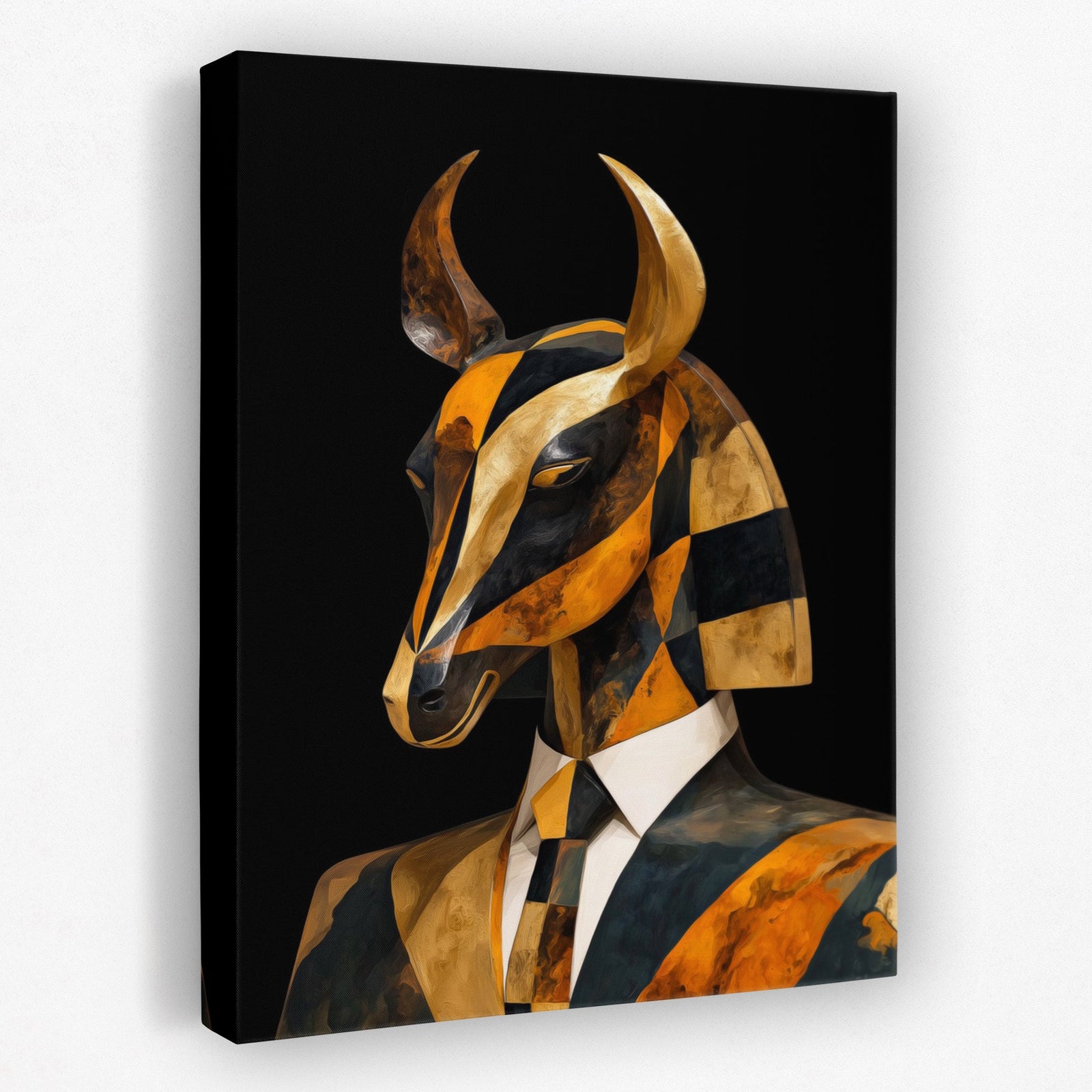 The Boardroom Bull - Luxury Wall Art
