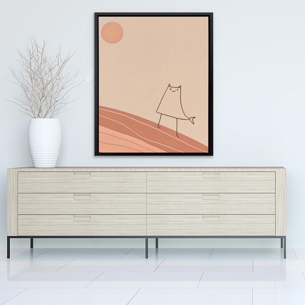 The Catfish - Luxury Wall Art