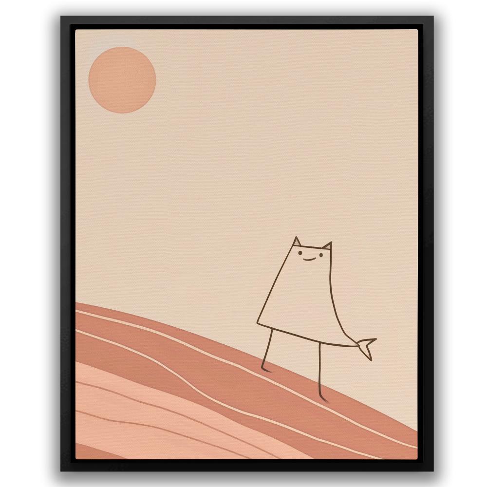 The Catfish - Luxury Wall Art