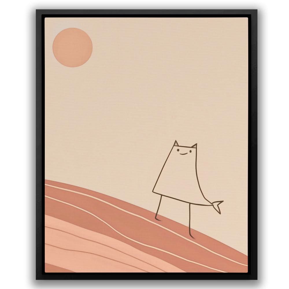 The Catfish - Luxury Wall Art