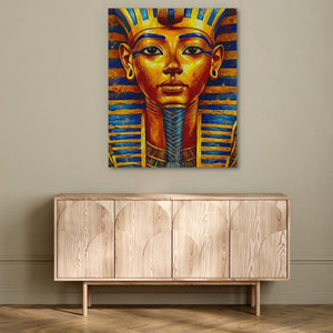 The Celestial Pharaoh - Luxury Wall Art