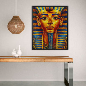 The Celestial Pharaoh - Luxury Wall Art