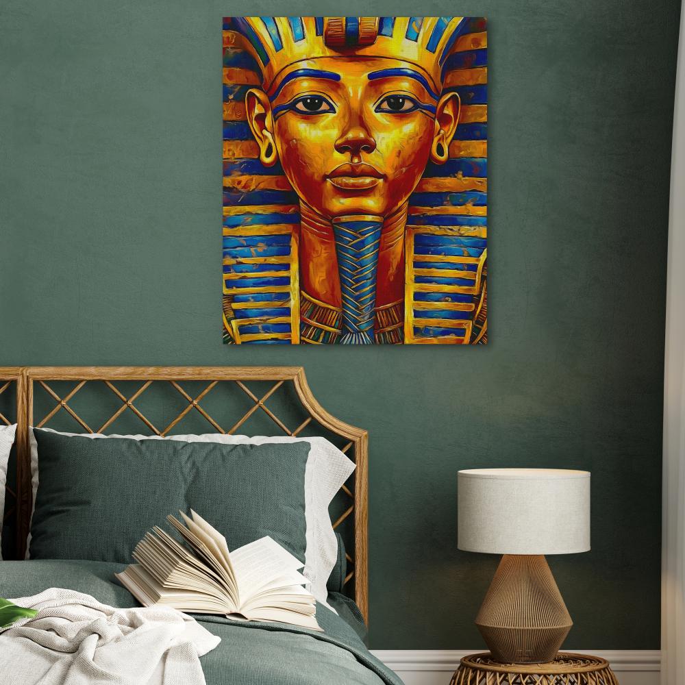 The Celestial Pharaoh - Luxury Wall Art