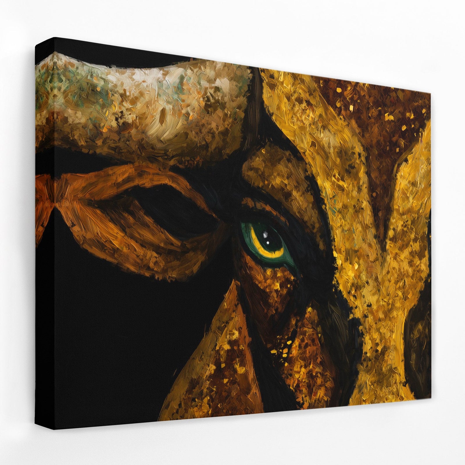 The Golden Bull - Luxury Wall Art