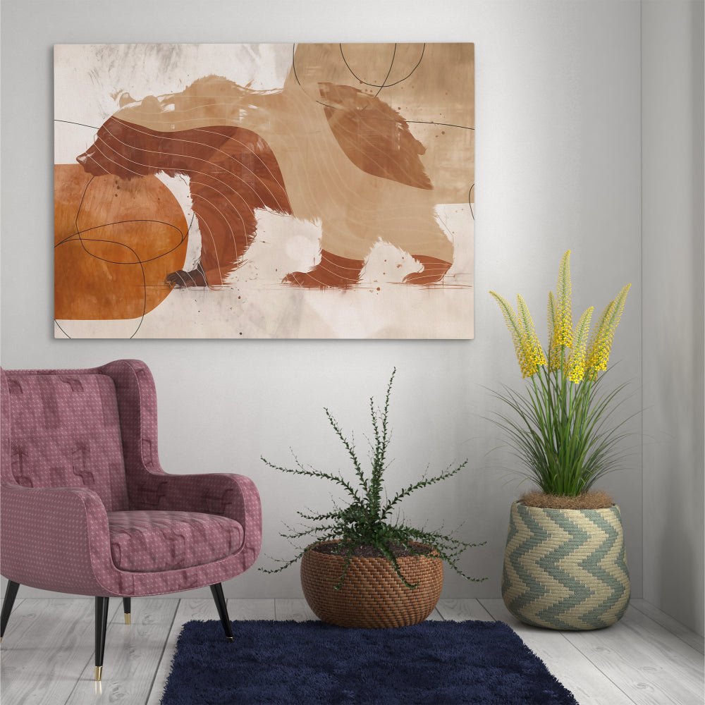 The Noble Bear - Luxury Wall Art