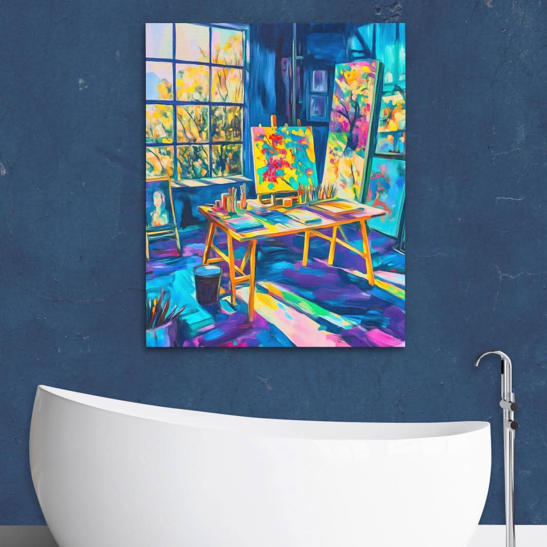 The Painter’s Sanctuary - Luxury Wall Art