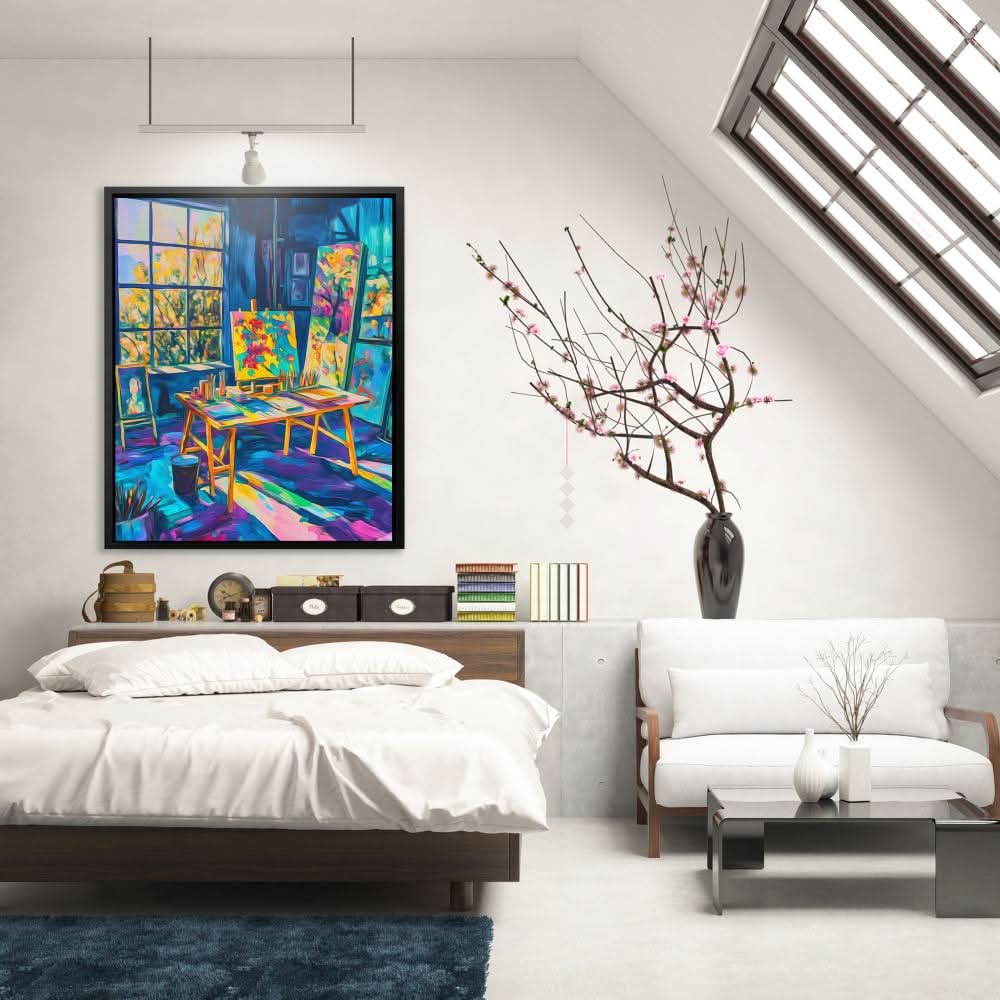 The Painter’s Sanctuary - Luxury Wall Art
