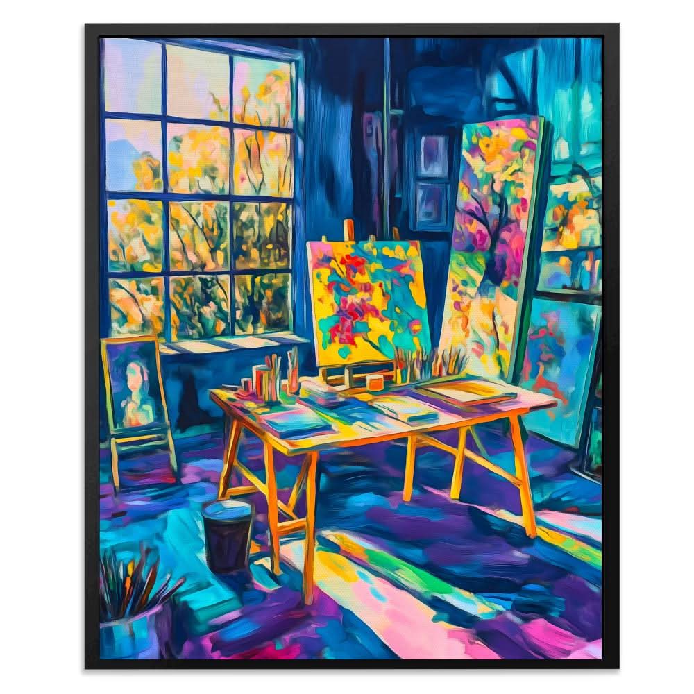 The Painter’s Sanctuary - Luxury Wall Art