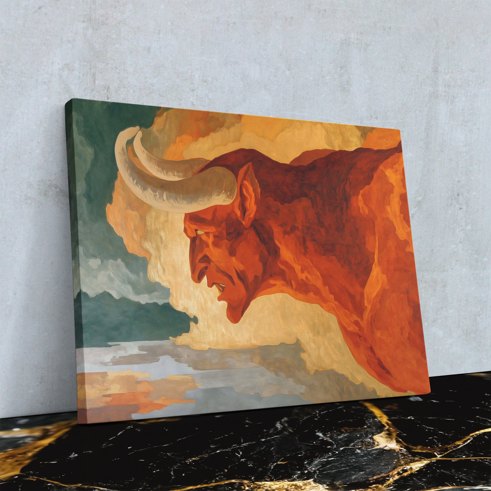 The Red Devil - Luxury Wall Art