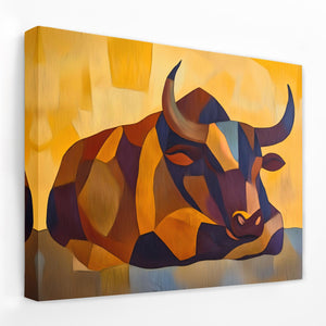 The Watchful Beast - Luxury Wall Art