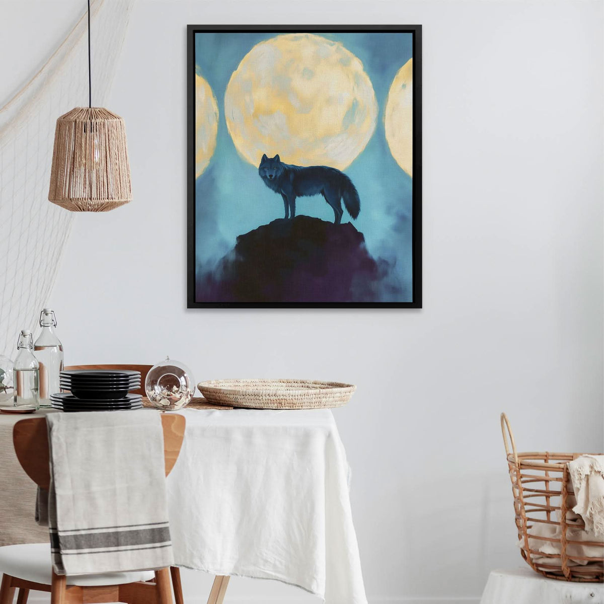 Three Moons - Luxury Wall Art