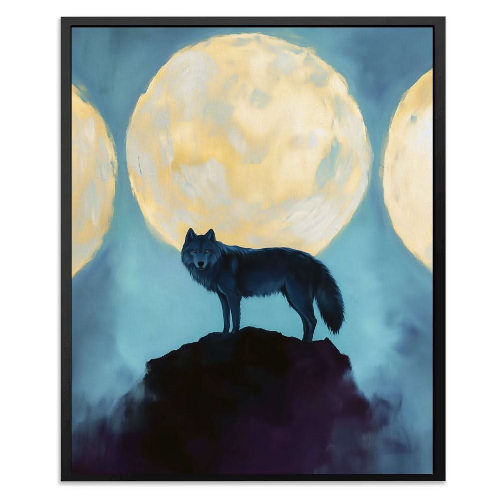 Three Moons - Luxury Wall Art