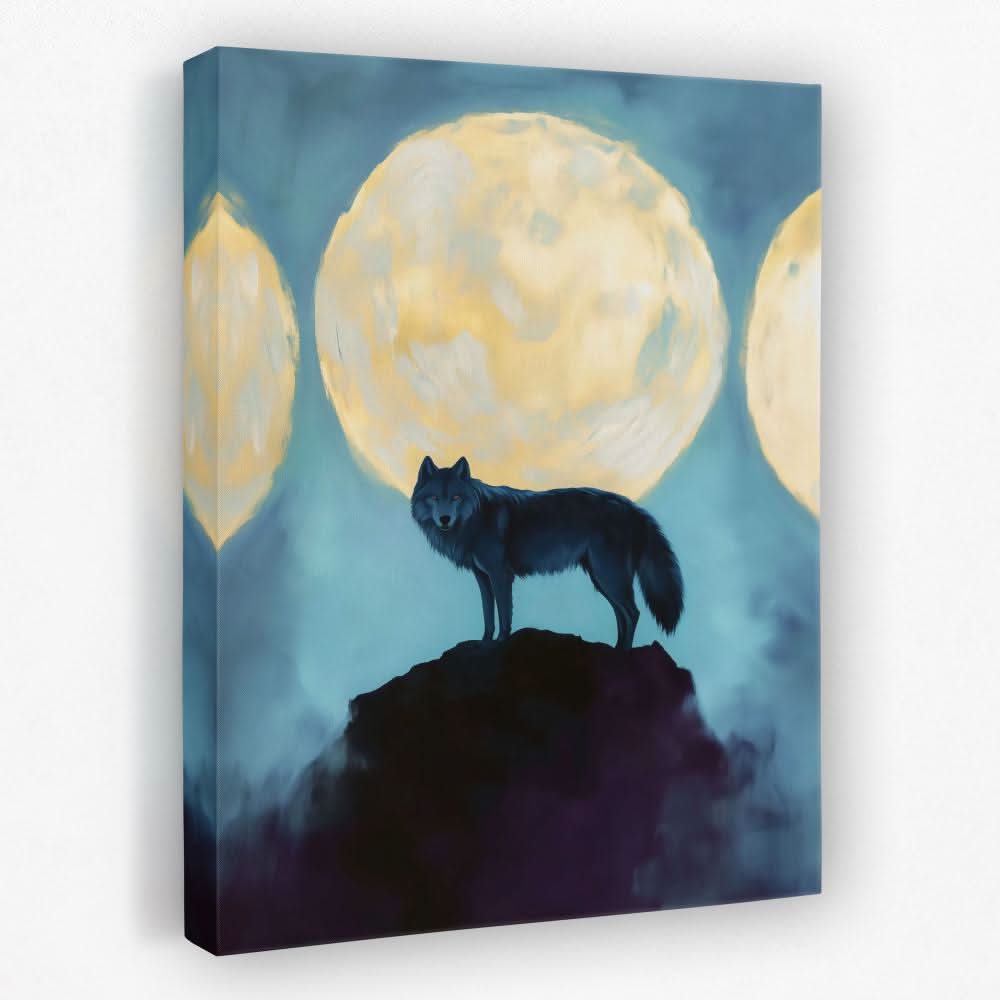 Three Moons - Luxury Wall Art