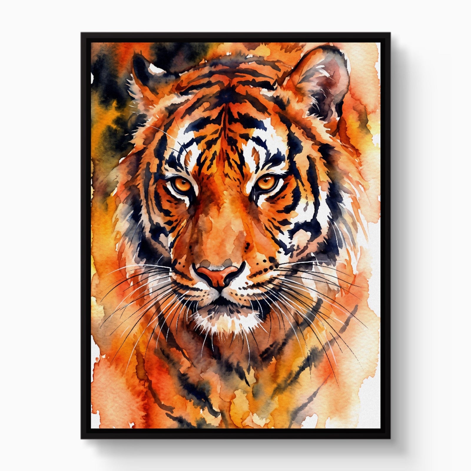 Tiger Burning Bright - Luxury Wall Art