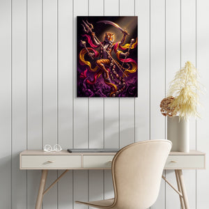 Tiger Deity Conquers - Luxury Wall Art