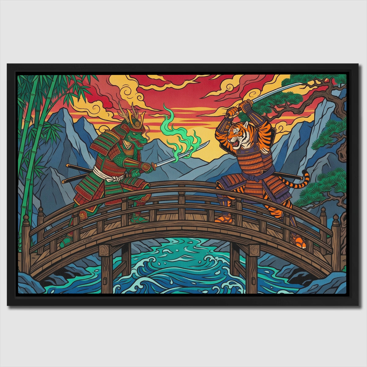 Tiger Dragon Bridge — Tiger Dragon Bridge Close Up Landscape 9