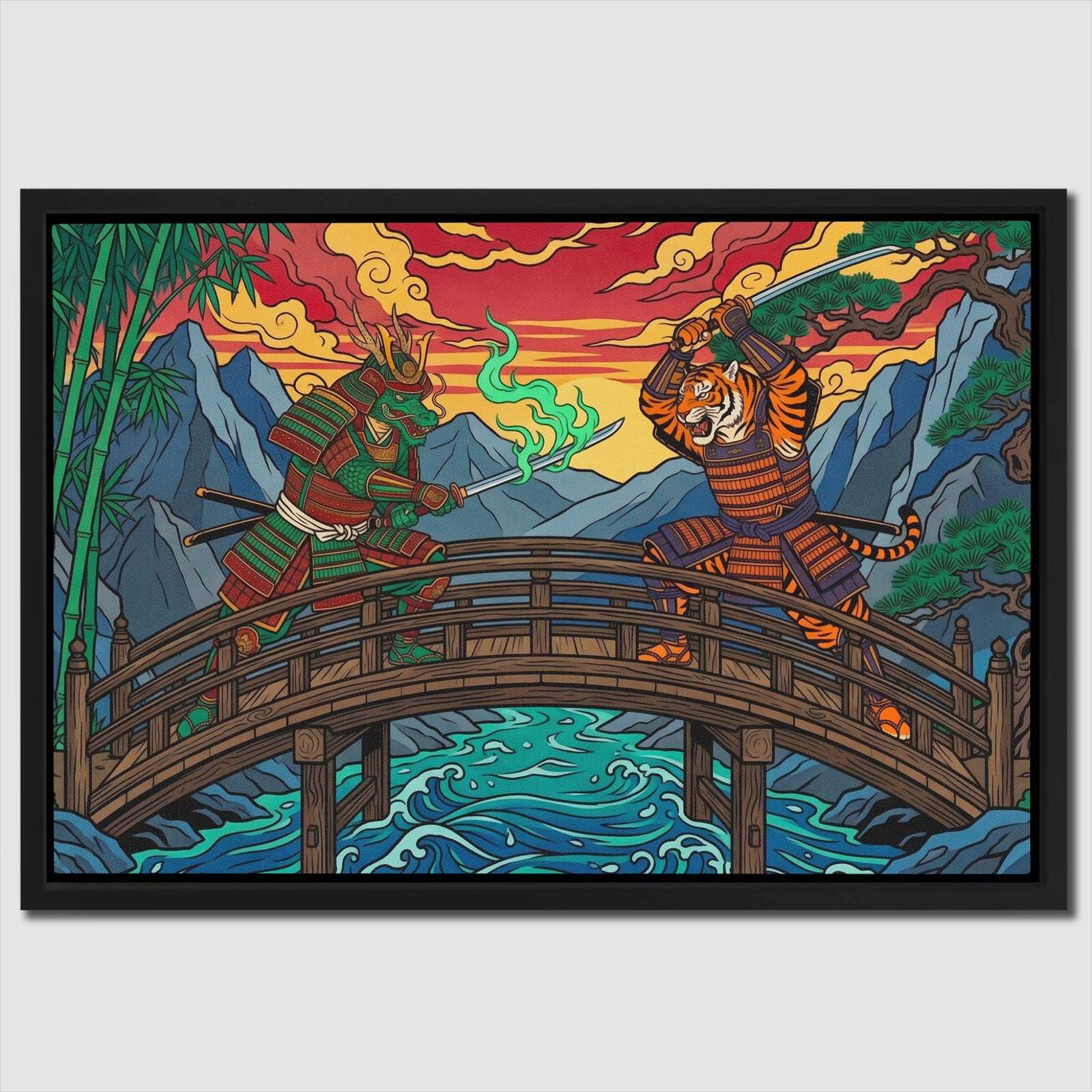 Tiger Dragon Bridge — Tiger Dragon Bridge Close Up Landscape 9