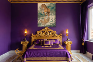 Tiger Gongbi - Luxury Wall Art