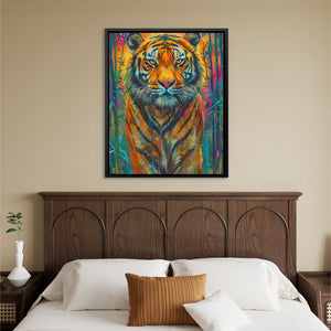 Tiger in the Grass - Luxury Wall Art